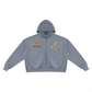 Baliveno Unisex Vintage Wash Fleece Boxy Hoodie