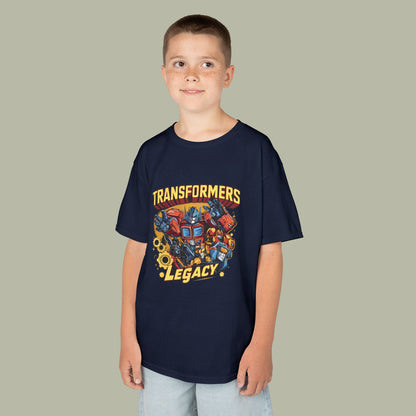 Transformers Legacy Kids T-Shirt — Optimus Prime Robot Graphic Tee