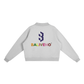 Essential Fleece Mock-Neck Crew Sweatshirt