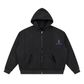 Unisex Sparkles Full Zip Boxy Hoodie