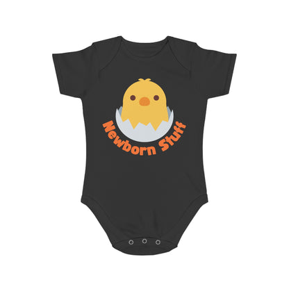 Newborn Stuff Short Sleeve Baby Bodysuit