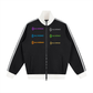 Baliveno Unisex Fleece Track Jacket With Contrast Side Stripe