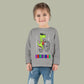 Toddler Long Sleeve Tee — "Baliveno Dinosaur" Graphic