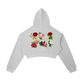 Essential Cropped Zip-Up Hoodie
