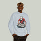 DJ Turntable Sweatshirt — Know Yourself Back-Print Crewneck