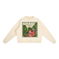 Essential Fleece Mock-Neck Crew Sweatshirt