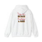 Teaching Is Hard Hoodie — "Caffeine, Because Teaching Is Hard" Cozy Teacher Pullover