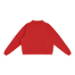 Baliveno Minimalist Essential Fleece Mock-Neck Crew Sweatshirt