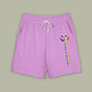 Baliveno Rainbow Fleece Sweat Shorts — Lightweight Garment-Dyed Lounge Shorts