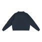 Baliveno Essential Fleece Mock-Neck Crew Sweatshirt