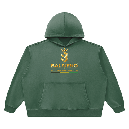 Unisex Heavyweight Vintage Wash Boxy Hoodie