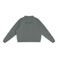 Baliveno Essential Fleece Mock-Neck Crew Sweatshirt