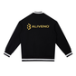 Contrast Piping Zip Bomber Jacket