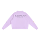 Baliveno Minimalist Essential Fleece Mock-Neck Crew Sweatshirt