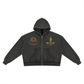 Baliveno Unisex Vintage Wash Fleece Boxy Hoodie