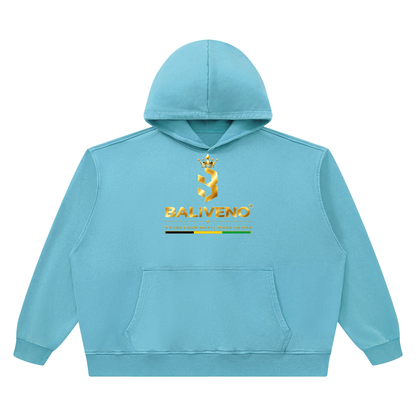 Unisex Heavyweight Vintage Wash Boxy Hoodie