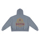 Baliveno Unisex Vintage Wash Fleece Boxy Hoodie