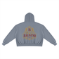 Baliveno Unisex Vintage Wash Fleece Boxy Hoodie
