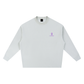 Knitted Round Neck Oversize Sweatshirt
