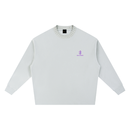 BALIVENO Oversized Knit Crewneck Sweatshirt — Studio 21