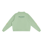 Baliveno Essential Fleece Mock-Neck Crew Sweatshirt