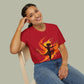 Phoenix Dance T‑Shirt — Fiery Silhouette Graphic Tee