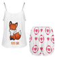 Foxy Girl Strap Pajama Set