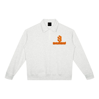 Baliveno Unisex Boxy Quarter-Zip Sweatshirt