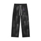 Unisex Sunfade Wide Leg Fleece Sweatpants