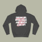Baliveno Unisex College Hoodie — Dream big, work hard, and never give up!