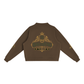 Baliveno Luxurious Essential Fleece Mock-Neck Crew Sweatshirt
