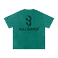 BALIVENO Snow-Washed Oversized Cotton T-Shirt — Studio 33