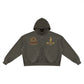 Baliveno Unisex Vintage Wash Fleece Boxy Hoodie