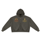 Baliveno Unisex Vintage Wash Fleece Boxy Hoodie