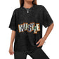 Baliveno hustle wash off shoulder short-sleeved T-shirt