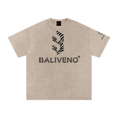 BALIVENO Snow-Washed Oversized Cotton T-Shirt — Studio 33