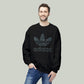 Crewneck Adidas Unisex Sweatshirt — Vintage Adidas Retro Graphic