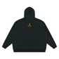 Baliveno Oversized Fleece Chunky-Zip Hoodie