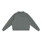 Baliveno Essential Fleece Mock-Neck Crew Sweatshirt