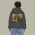 Cursed Fate Hoodie — "Chase Dreams" Graphic Hoodie with Medusa Back Art by BALIVENO