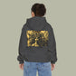 Cursed Fate Hoodie — "Chase Dreams" Graphic Hoodie with Medusa Back Art