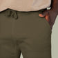Embroidered Fleece Sweatpants — Coral Cozy Joggers