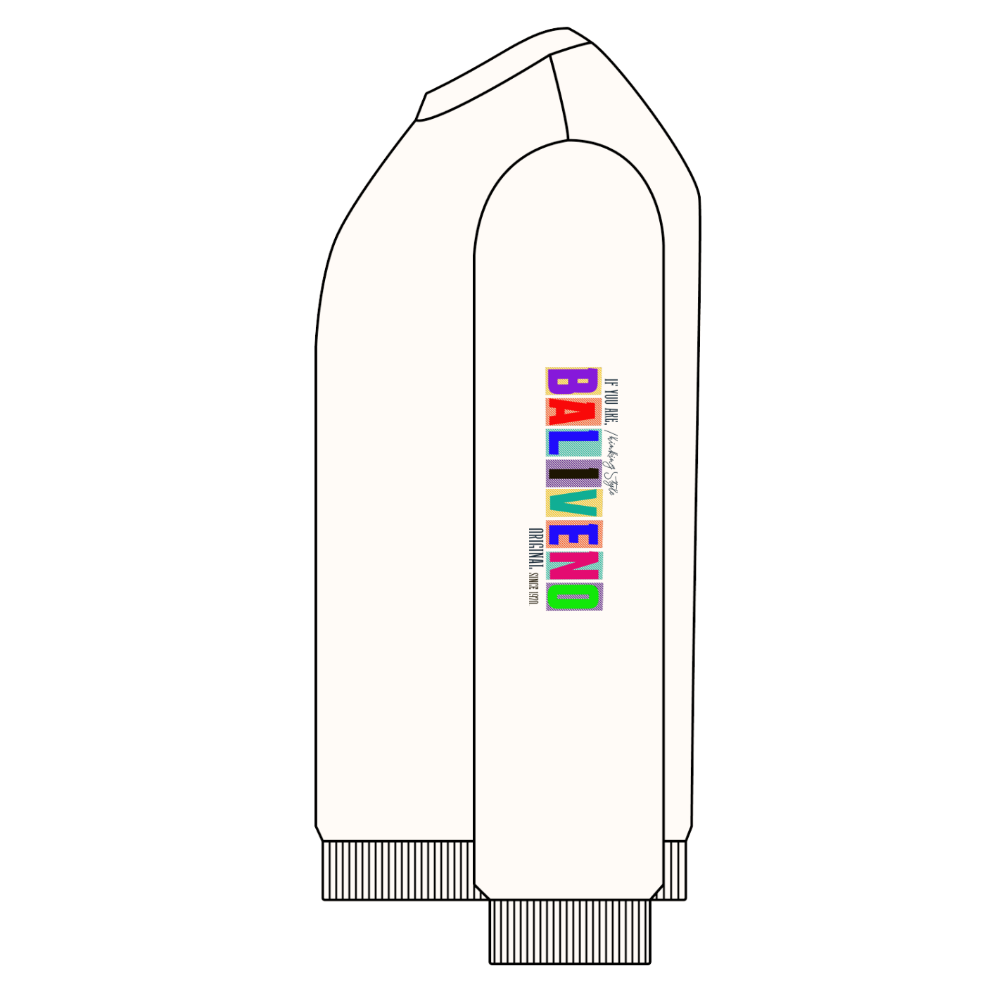 Baliveno Premium Snow Washed Oversized Sweatshirt