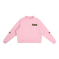 Baliveno Essential Fleece Mock-Neck Crew Sweatshirt