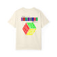 Adventure Landscape T-Shirt — "Know Yourself" Colorblock Back Print