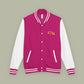 Paint Drip Letterman Jacket — Balveno Graphic Varsity Jacket