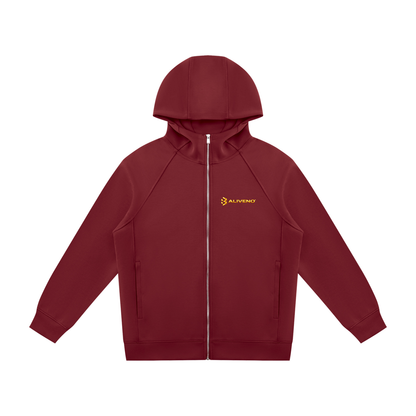 BALIVENO Unisex Raglan Full-Zip Hoodie — Studio 01