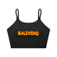 Spaghetti Strap Yoga Sports Bra
