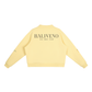 Baliveno Minimalist Essential Fleece Mock-Neck Crew Sweatshirt