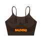 Spaghetti Strap Yoga Sports Bra